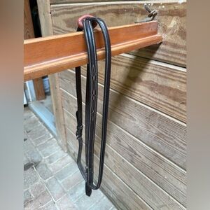 Marcel Toulouse Fancy Stitch Leather Cob Standing Martingale